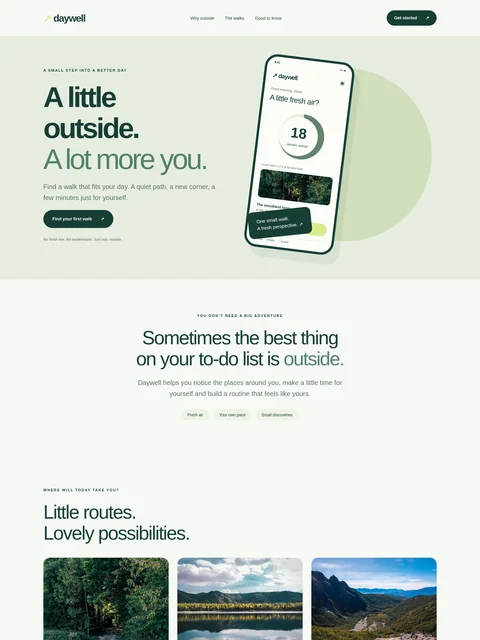 daywell website kit preview